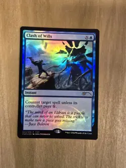 Clash of Wills - #002/012 Friday Night Magic 2016 FNM Promos MTG - Foil - Image 1