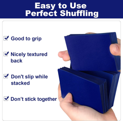 Night Blue MTG Sleeves - 200 Pack, Matte Back Finish, Perfect Shuffling - Protec - Image 4