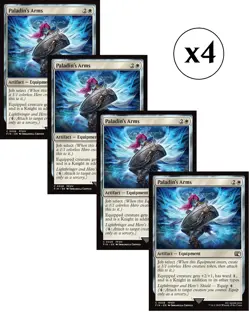 4x - Paladin's Arms - x4 - Final Fantasy - C NM MTG - Image 1