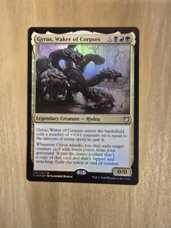 Gyrus, Waker of Corpses - #041/307 (NM) Commander 2018 C18 Magic MTG - Foil - Image 1