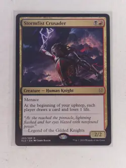 Stormfist Crusader - Throne of Eldraine (ELD) MTG Magic the Gathering - NM+ - Image 1