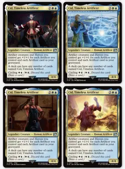 Cid, Timeless Artificer MTG Final Fantasy Regular - COMPLETE SET (216, 407-420) - Image 3