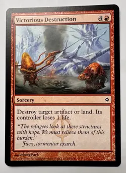 Victorious Destruction [New Phyrexia] Magic MTG - Image 1
