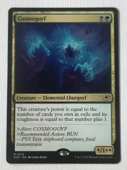 Magic The Gathering MTG: Cosmogoyf - Creature NF (EOE) Rare 0215 - Image 1