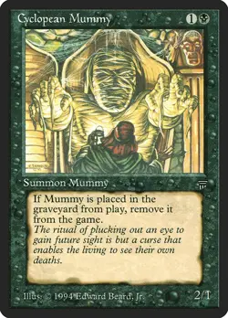 MTG - Cyclopean Mummy - Legends - X1 - (NM) - - Image 1