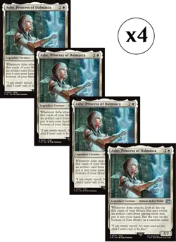 4x - Ashe, Princess of Dalmasca - x4 - Final Fantasy - UC NM MTG - Image 1