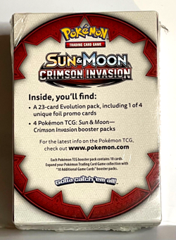 Pokemon Sun & Moon Crimson Invasion Prerelease Box New Sealed Rare Out of Print - Image 3