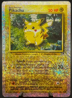 Pokemon TCG: Pikachu 86/110 Legendary Collection Reverse Holo 2002 WOTC MP/HP - Image 1
