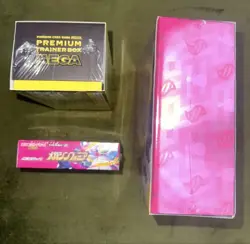 Mega Symphonia Center Set & Booster Box & Trainer Box Pokemon MEGA All Sealed - Image 3