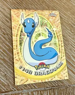 2000 Topps Chrome Pokemon Series 2 #148 Dragonair FREE SHIPPING - Image 1