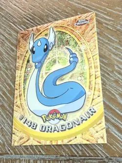 2000 Topps Chrome Pokemon Series 2 #148 Dragonair FREE SHIPPING - Image 3