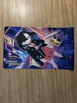 New Pokemon Trading Card Game Morpeko Marnie Play Mat TCG Crown Zenith - Image 1