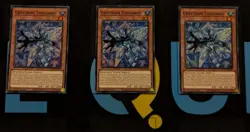 SUDA-EN019 Crystron Tristaros x3 Super Rare 1st Ed YuGiOh Playset - Image 1