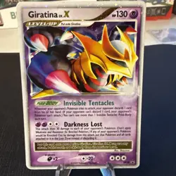 Giratina LV.X DP38 Holo Diamond & Pearl Promo Pokemon Card-Black Star Promo - Image 1