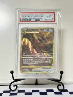 PSA10 GEM MINT Origin Dialga VSTAR UR Full Art Pokemon Card S12a - Image 2