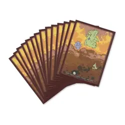 POKEMON CENTER X OMOCAT | 65X TYRANITAR CARD SLEEVES | DECK PROTECTOR 151 TCG - Image 1