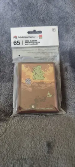 POKEMON CENTER X OMOCAT | 65X TYRANITAR CARD SLEEVES | DECK PROTECTOR 151 TCG - Image 3