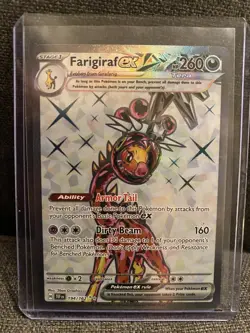 Farigiraf ex 194/162 Temporal Forces Series Ultra Rare Pokemon Card NM/M - Image 1