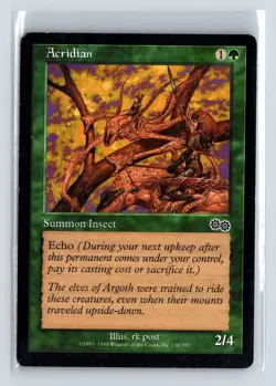 ACRIDIAN - MTG Magic the Gathering Card - Urza's Saga - Common - Image 1
