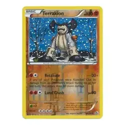 Terrakion 84/113 Reverse Holo Legendary Treasures Pokemon Card NM - Image 1