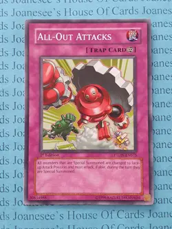 PTDN-EN075 All-Out Attacks Yu-Gi-Oh Card 1st Edition - Image 1