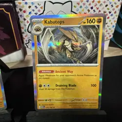Pokemon Card Kabutops 141/165 S&V 151 Holo Rare Near Mint - Image 3