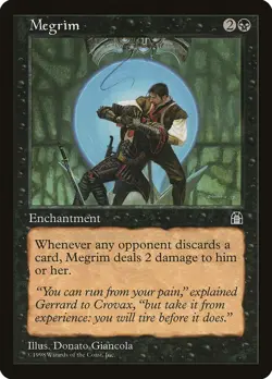 MTG - Megrim - Stronghold - X1 - (LP) - - Image 1
