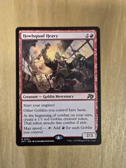 Howlsquad Heavy - #0134 (NM) Aetherdrift DFT Magic MTG - Regular - Image 1