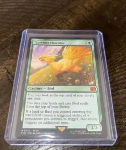 (MTG FF) Traveling Chocobo Mythic, 0210 FFVII M/NM (FAST, FREE SHIPPING) - Image 1