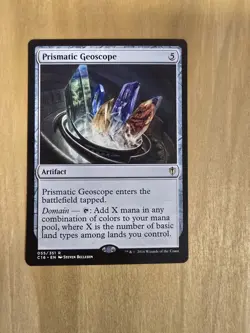 Prismatic Geoscope - #055/351 (NM) Commander 2016 Magic MTG - Regular - Image 1