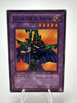 Yugioh TCG - Giltia The D. Knight - MRD-094 - LP - Vintage Common - 1st Ed 2002 - Image 1