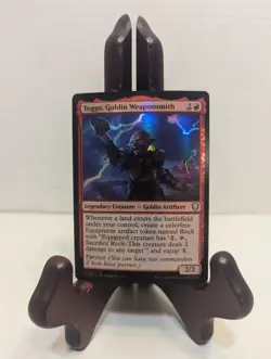 Commander Legends: Toggo, Goblin Weaponsmith FOIL Uncommon MtG - Image 1