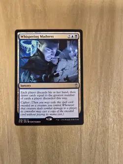 Whispering Madness - #229/351 (NM) Commander 2016 Magic MTG - Regular - Image 1