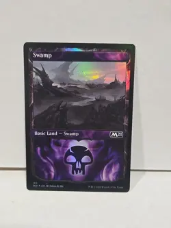 Swamp Mtg M21 Core Set 2021 Foil 311 - Image 1