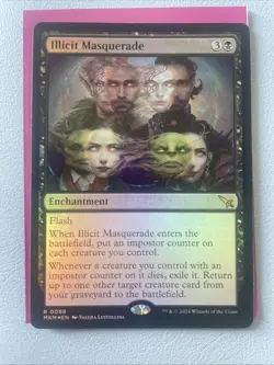 MTG Foil - Illicit Masquerade - 88 / NM / English - Murders At Karlov - Image 1