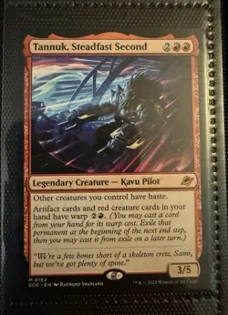 Tannuk, Steadfast Second - MTG - NM - Image 1