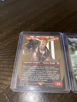 (MTG FF LOT) Excalibur (Borderless) Zidane (Borderless) Seifer (Borderless) M/NM - Image 3