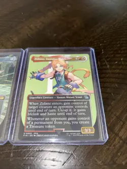 (MTG FF LOT) Excalibur (Borderless) Zidane (Borderless) Seifer (Borderless) M/NM - Image 4