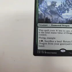 MTG Earthquake Dragon - #228 Commander Legends Baldur's Gate NM - Image 5