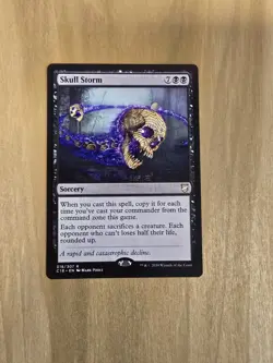 Skull Storm - #018/307 (NM) Commander 2018 C18 Magic MTG - Regular - Image 1