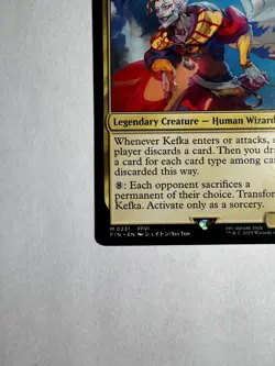 Kefka, Court Mage | Ruler of Ruin | Final Fantasy VI Mythic Rare | MTG FIN #0231 - Image 4