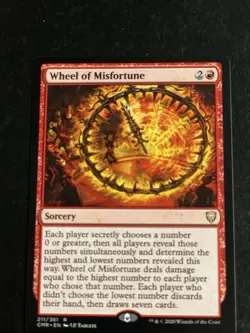 MTG - NM - Wheel of Misfortune - Commander Legends - Image 1