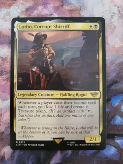 Lotho, Corrupt Shirriff - The Lord of the Ring- Near Mint - ENG- MTG - Image 1