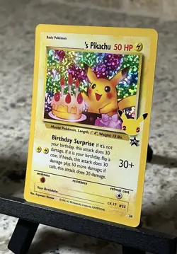 Pokemon TCG ~ ___’s Pikachu Birthday Surprise Celebrations Classic Collection 24 - Image 2