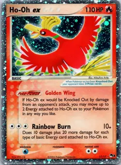 Ho-Oh EX - POP Series 3 - 17/17 Pokemon 2006 TCG LP/MP - Image 1
