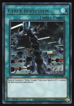 Cyber Revsystem - MAMA-EN087 - Ultra Rare - 1st Edition Yugioh - Image 1