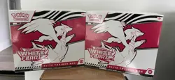NEW Pokemon TCG Scarlet & Violet 10.5 White Flare ETB (2 Factory Sealed Boxes) - Image 1