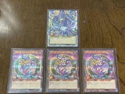 Yugioh Rush Duel RD/DD02-JP004 Dark Magician Girl Secret and more Set of 4 - Image 1
