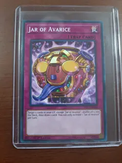 Set Of 27 Cards With Sleeves 1996 Yugioh, Spell, Trap, Rare, Mint Condition - Image 5