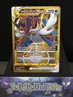Pokemon Card Hisuian Samurott VSTAR 209/189 Astral Radiance Secret Rare NM - Image 1